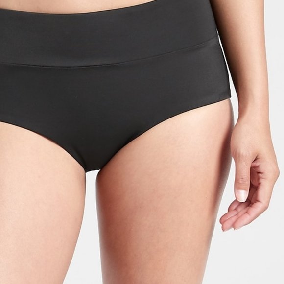 Athleta Malibu Swim Boyshort size XL Black - Picture 4 of 4